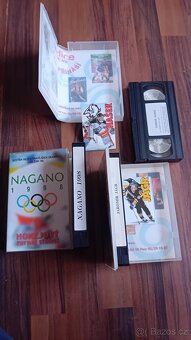 VHS KAZETY NAGANO JAGR HASEK - 4