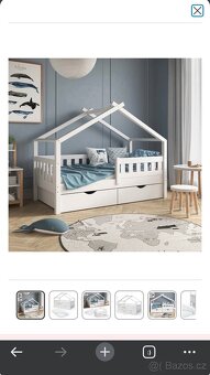 Dětská postel Domek 160x80 - 4