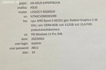 ASUS Expertbook - 4