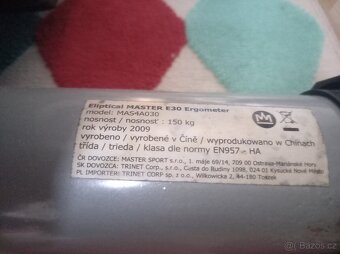 Eliptický trenažer Eliptical Master E30 - 4