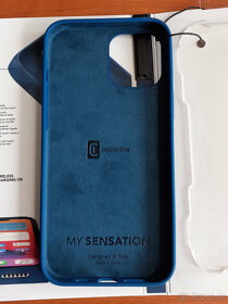 iphone 12 pro max kryt CellularLine Sensation modrý NOVÝ - 4