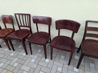 Celodřevěné židle TON, THONET - 4