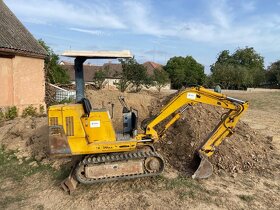 Pásové minirypadlo HUTTER IHI 14 GX / hmotnost do 1.5 t - 4
