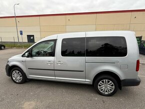 ► VW CADDY MAXI 4x4 2,0 TDI - 90 KW, 7 MÍST, PARK. KAMERA ◄ - 4