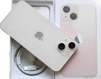 iPhone 13 Pink BATERIE 100% TOP - 4