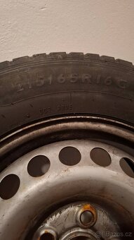 Volkswagen transporter T5 kola + pneu 215/65/R16C - 4