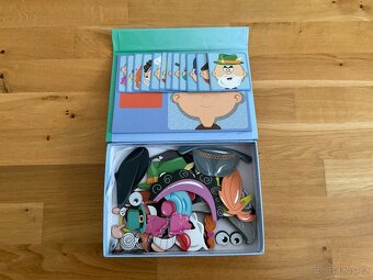Tabulka s písmeny, puzzle a magnetické kniha (vše 3+) - 4