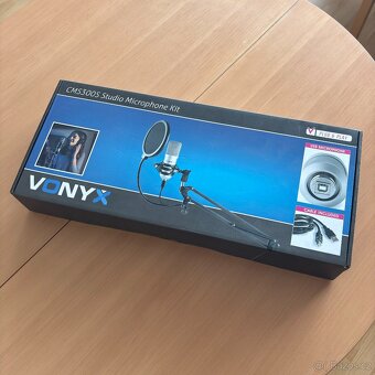 Vonyx CMS300S set studiového USB mikrofonu - 4