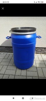 Plastové sudy, barely, sud na vodu, kvas, obilí 25 50 220 l - 4