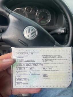 Volkswagen Sharan 1.9TDi - tažné - 4