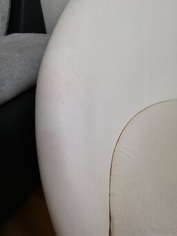 Otočná židle SKRUVSTA Ysane bílá z Ikea - 4