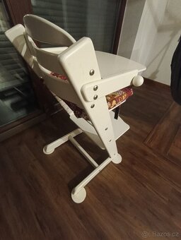 Dětská rostoucí židle Jitro - bílá - 4