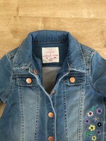 Dívčí džínová bunda vel. 86/92 F&F. - 4