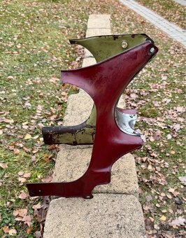 Jawa ČZ 250 353 kývačka - podsedlové plechy - 4