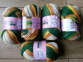 PŘÍZE mix druhů. Háčkované polyester macramé výrobky - 4