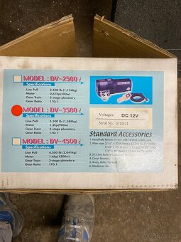 Naviják ComeUp DV-3500i 12v - 4