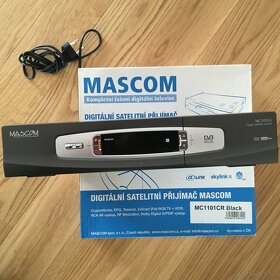 Satelitní přijímač MASCOM MC1101CR černý - 4