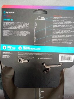 Nezničitelný vak na vodu Hydrapak Seeker 4l - 4