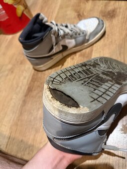 Air jordan1 Mid, Light smoke grey, Vel. 42-43 - 4