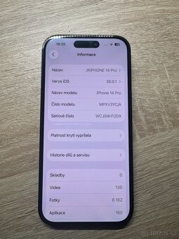 Iphone 14 Pro 128GB černý - 4