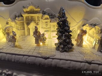 Vánoční dekorace osvětlené - 4