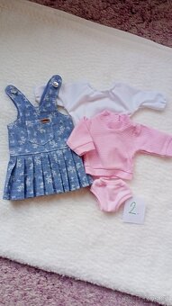 Oblečky-sety pro panenky GOTZ 36cm-VÁNOČNÍ CENA - 4