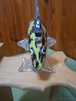 Hutní sklo ryba - 4