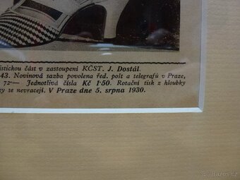 Baťa starý reklamní plakát. - 4