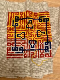 Retro ubrusy k dovyšívání - 4