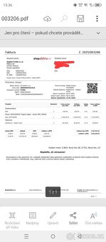 Topný kabel fenix nový , podlahové topení - 4