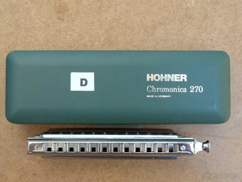 Foukací harmonika Hohner Chromonica 270  D - 4