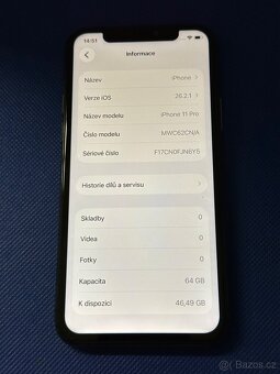 iPhone 11 Pro 64GB Graphite, 1 rok záruka - 4