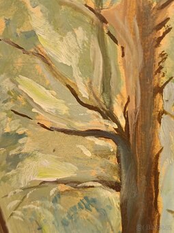 Obraz Šumava, olejomalba 85x64 - 4