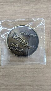 PAMĚTNÍ MEDAILE 100 LET LEGIÍ 1914-2014 - 4