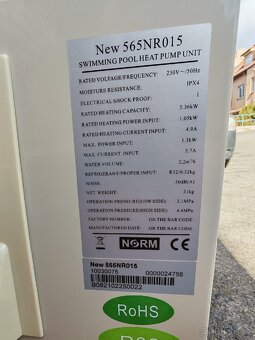 Tepelné bazénové čerpadlo - 4