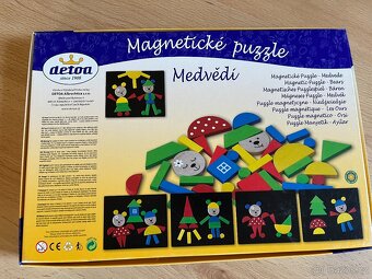 Magnetické puzzle Medvědi - 4