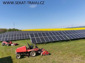 Sekání solární elektrárny, sekání trávy po celé ČR - 4