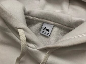 Bílá mikina Zara vel. M - 4