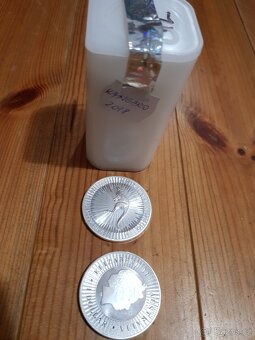 Investiční mince čisté stříbro 1 oz 31,1 gramů 999 - 4