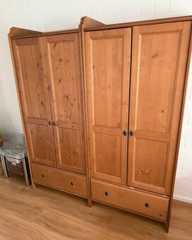 2x ŠATNÍ SKŘÍŇ IKEA LEKSVIK - 4