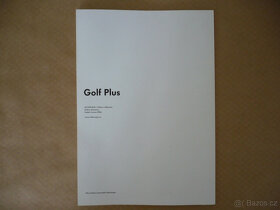 Prospekt brožura VW Golf Plus - 4