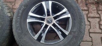 Alu kola Kia Sorento 5x139,7 6,5x16 ET40 245/70r16 Zimní - 4