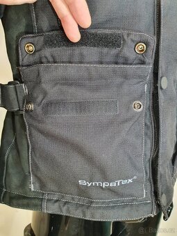 Mohawk MVS-1 kůže / textil bunda na moto V. M 48-50 - 4