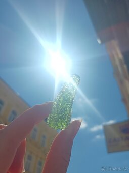 Vltavín 14.23 g, velký krásný kus - 4