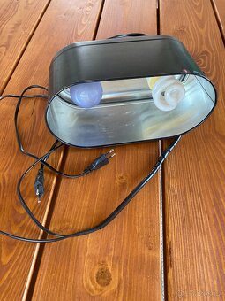 výhřevná lampa do terária+ 2 mechanické spínací zásuvky - 4