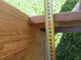 Selská postel s čelem a bočnicemi - 3 kusy - 4
