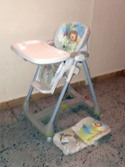 Židlička jídelní dětská Prima Pappa pro kojence a batolata - 4