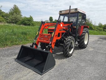 MONTÁŽE ČELNÍHO NAKLADAČE NA ZETOR, ZDARMA JOYSTICK A VIDLE - 4