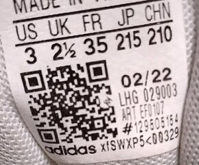 Dívčí dětské tenisky Adidas vel. 35 - 4