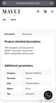 Dámský parfém mavue icone royal - 4